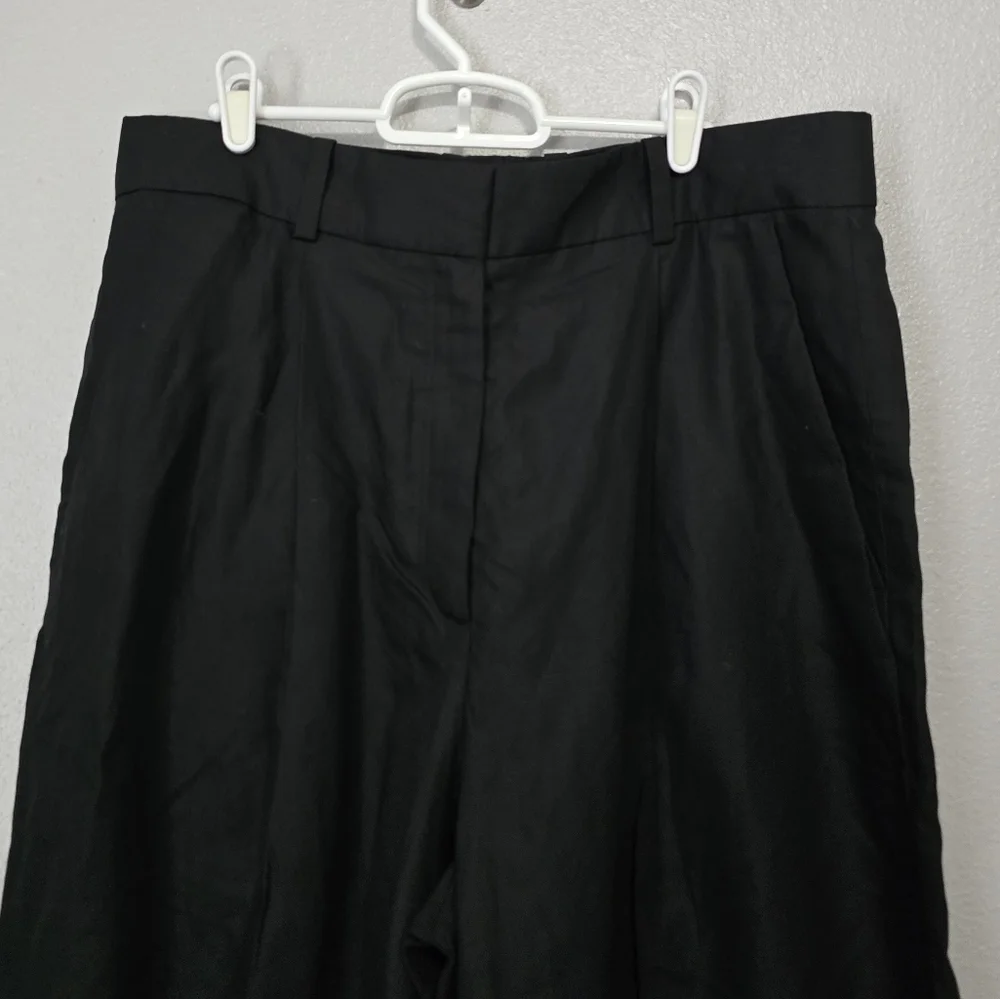 COS Black Wide Leg Pants - Picture 3 of 9